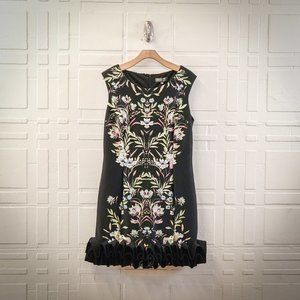 Donna Ricco Floral Cupcake Hem Dress, 16
